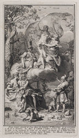 KG 11589
          <br/>
          Titelblad van 'Fables de la Fontaine'
          <br/>
          <em>Picart, Bernard (1673-1733)</em>